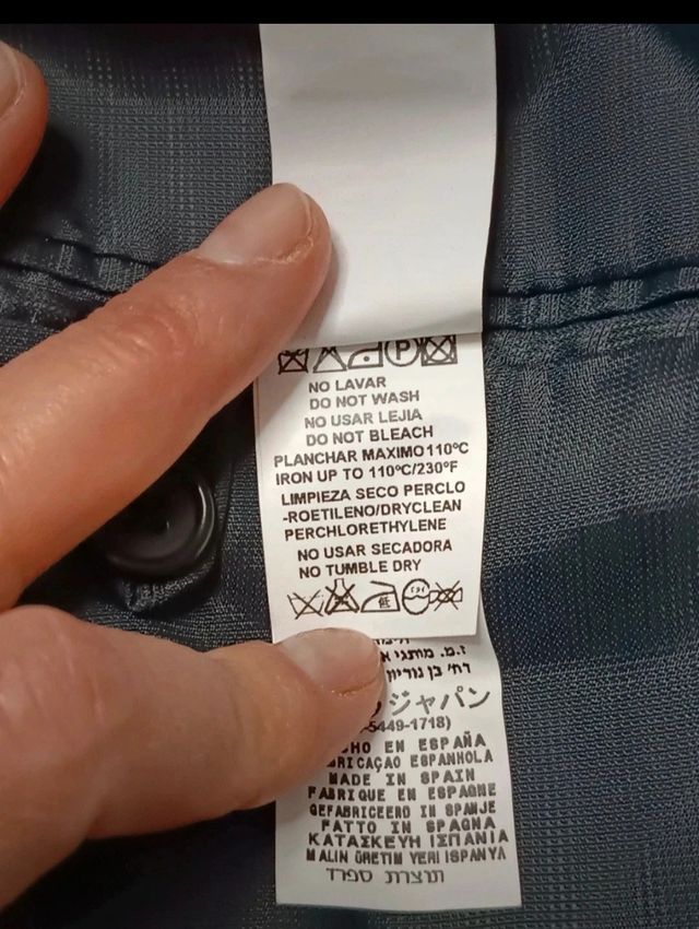 Chaquetón Zara men negro 