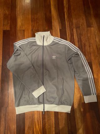 Sudadera Adidas Classic Gris