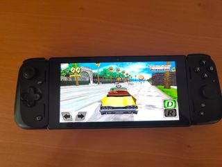 Razer Edge con mando Kishi V2 no Pro Negro