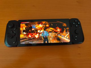 Razer Edge con mando Kishi V2 no Pro Negro
