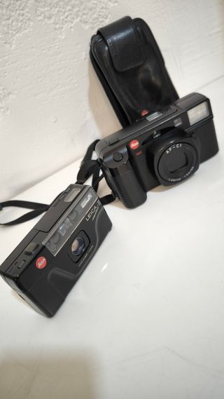 2 Cámaras Leica Compactas analógicas 