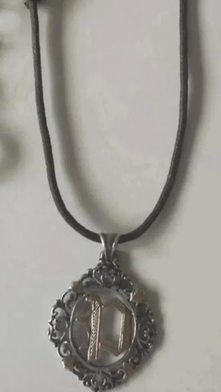 Colgantes Plata Ley Iniciales Oro y Plata