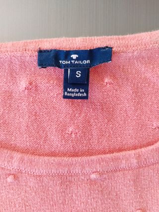 Jersey Tom Tailor 100 algodón elegante 