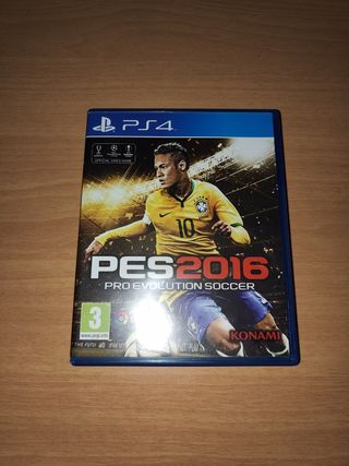 PES 2016 PS4 Pro Evolution Soccer