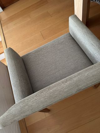 Sillas Toronto con brazos (lote de 6)