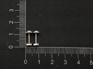 pendientes oro 18k con piedra con circonita