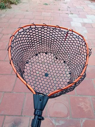 Salabre de pesca rojo 120 x 45 x 35 de profundidad