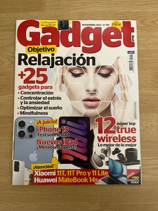 Revista Gadget. Noviembre 2021. Número 155.