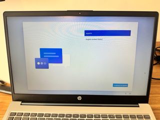 Ordenador HP gris como nuevo