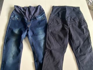 Lote 2 pantalones premamá