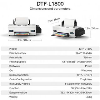 Impresora DTF 