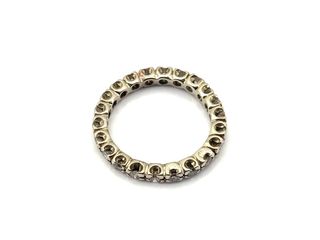 anillo oro 18k con piedra con diamante
