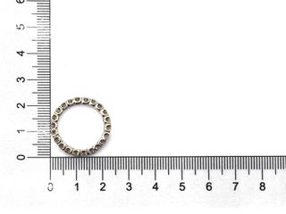 anillo oro 18k con piedra con diamante