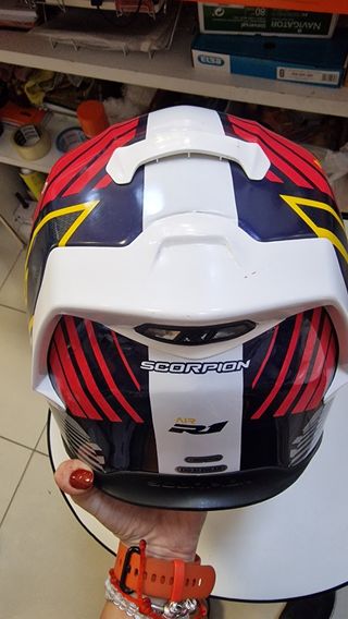 Casco Scorpion R1 Talla S con Pinlock