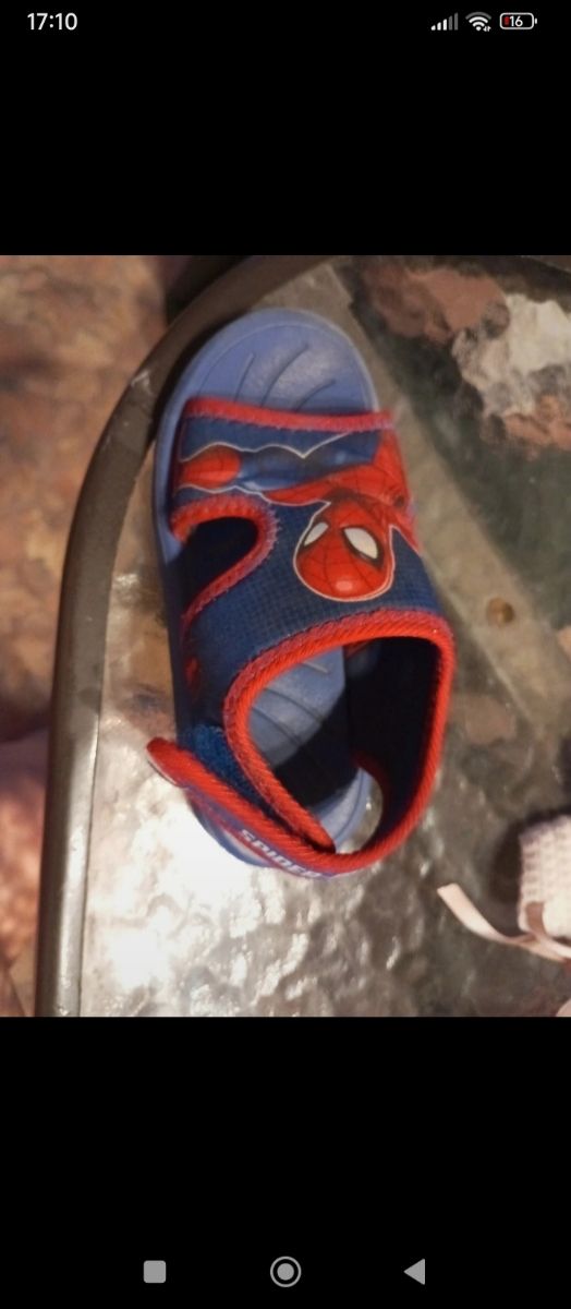 Sandalias niño Spiderman patrulla canina