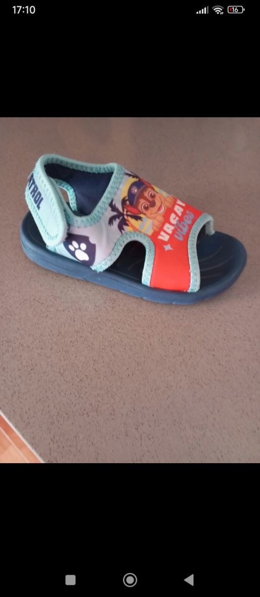 Sandalias niño Spiderman patrulla canina