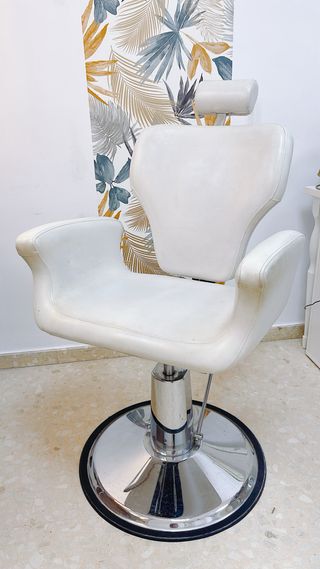 Sillón de estética/peluquería blanco