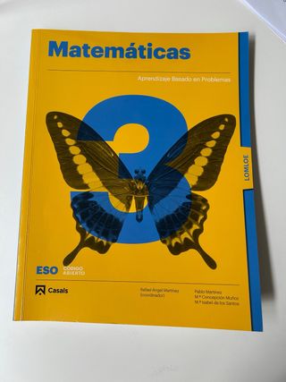 Matemáticas 3 ESO LOMLOE
