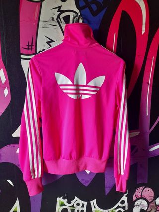 XS S y L Chaqueta Adidas Firebird Rosa/Fucsia 
