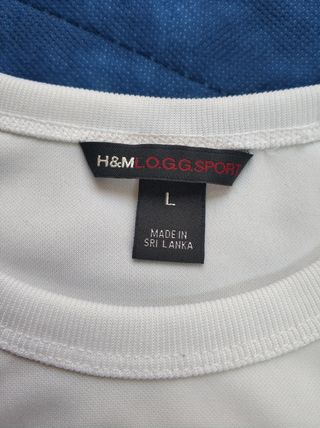 Camiseta H&M Transpirable 