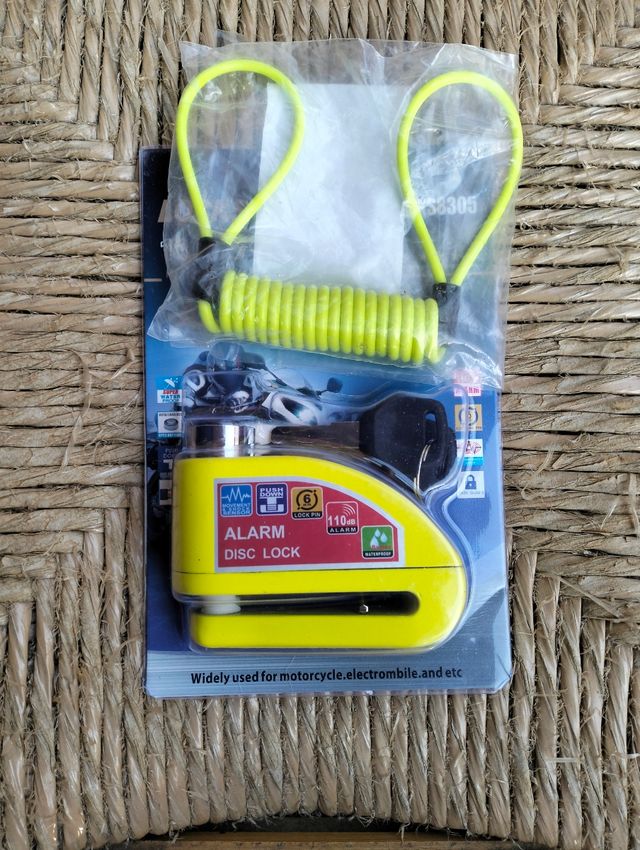 Alarma Moto Antirrobo Disco