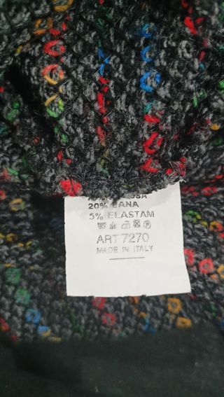 Jersey holgado multicolor