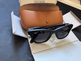 Gafas Ray-Ban Meta Wayfarer Negras