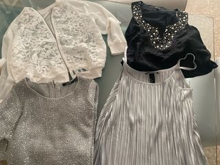 Conjunto de 4 blusas de fiesta
