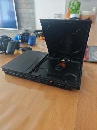 Play Station 2 Slim Negra + Accesorios