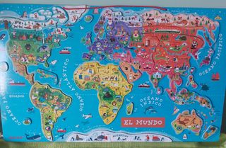 Puzzle Magnético Mundo Educativo Infantil