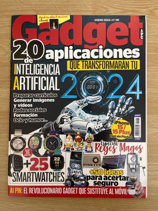 Revista Gadget. Enero 2024. Número 181.