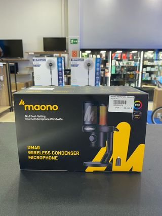 MAONO DM40 MICRÓFONO INALÁMBRICO PC/MÓVIL/PS5/PS4