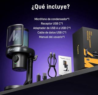 MAONO DM40 MICRÓFONO INALÁMBRICO PC/MÓVIL/PS5/PS4