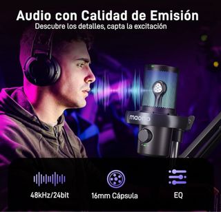 MAONO DM40 MICRÓFONO INALÁMBRICO PC/MÓVIL/PS5/PS4