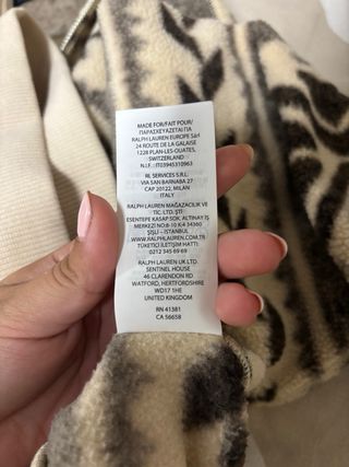 Jersey Polo Ralph Lauren estampado