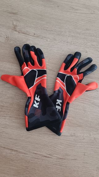 Mono Karting Negro/Naranja