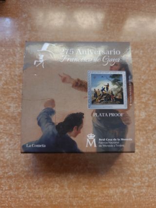 3 Monedas 10€ 275 Aniv. Francisco de GOYA 2021