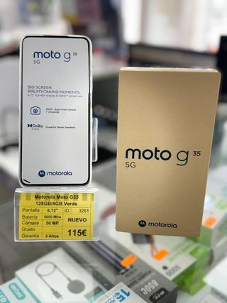Motorola Moto G35 128GB Verde