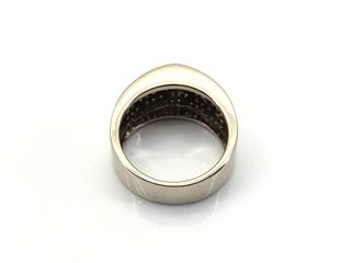 anillo oro 18k con piedra con diamante