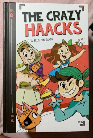 Libros 1,2,3,4,5,6,7,8 y 9 The Crazy Haacks. NUEVO