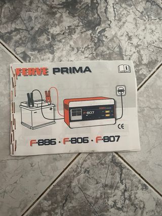 Cargador Baterías Ferve F-806