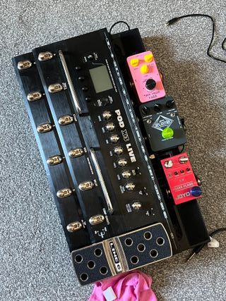 Pedalera Line 6 POD X3 Live