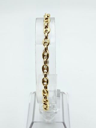 Pulsera de Oro 18K, Gucci Calabrote, 15,5gr, 21cm