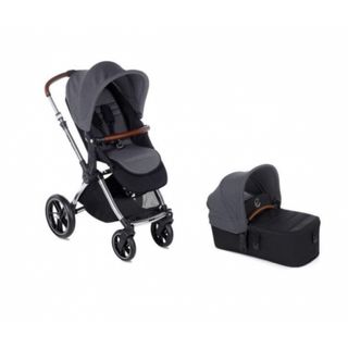 Jané Kawai Negro y Gris capazo y silla de paseo