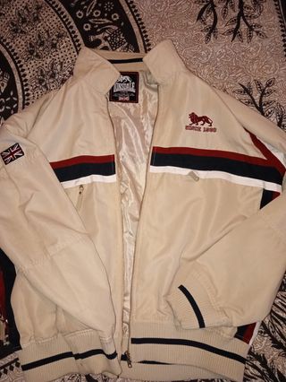 Giacca Lonsdale mezza stagione beige