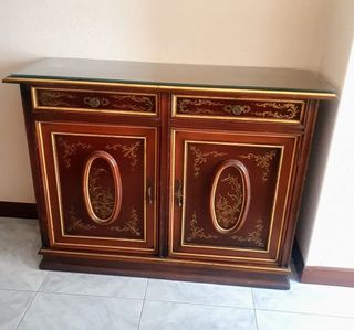 Aparador de madera antiguo 110cm