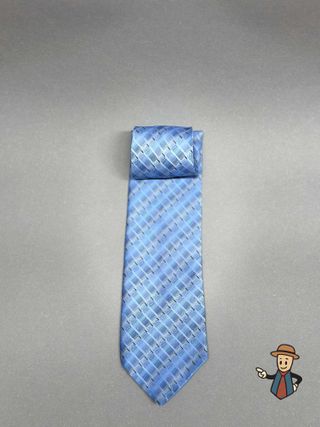 Corbata Prochownick Azul Cuadros