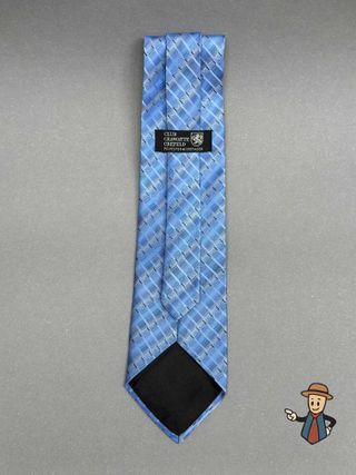 Corbata Prochownick Azul Cuadros