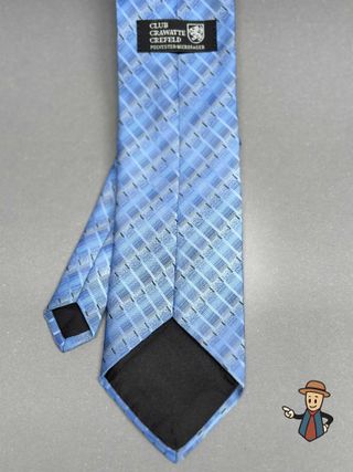 Corbata Prochownick Azul Cuadros