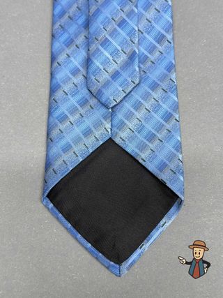 Corbata Prochownick Azul Cuadros